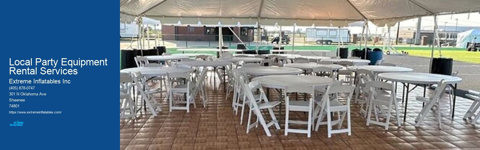 Local Party Equipment Rental Services