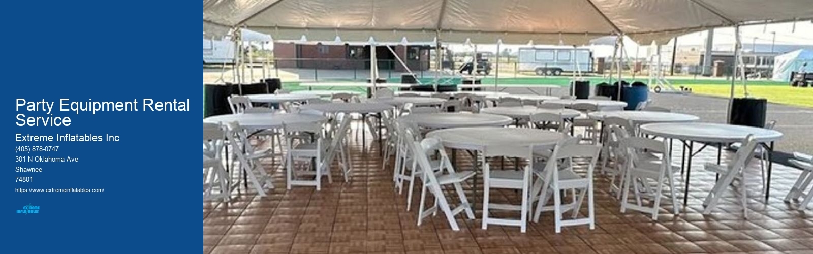 Party Equipment Rental Service
